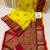 Cora Organza Saree with Grand Pallu & Blouse, zari woven paisley
