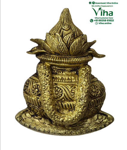 Kalasam Wall Hanging - Brass