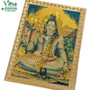 Magnetic Metal Shiva Photo with mountains behind