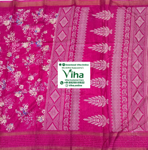 Cotton Silk Saree with Sequence