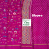 Cotton Silk Saree with Warli Design & Sequence