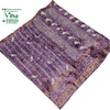 Cotton Silk Saree with Border, bird motifs and geometric patterned border