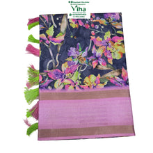 Fancy Cotton Silk Saree With Blouse