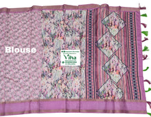 Fancy Cotton Silk Saree With Blouse