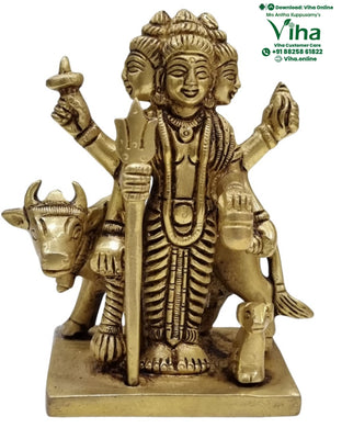 Dhattatreya Statue - Brass