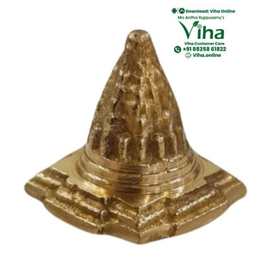 Mini Mahameru Statue - Brass