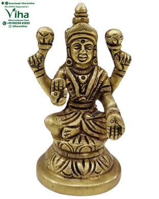 Mahalakshmi Statue - Brass