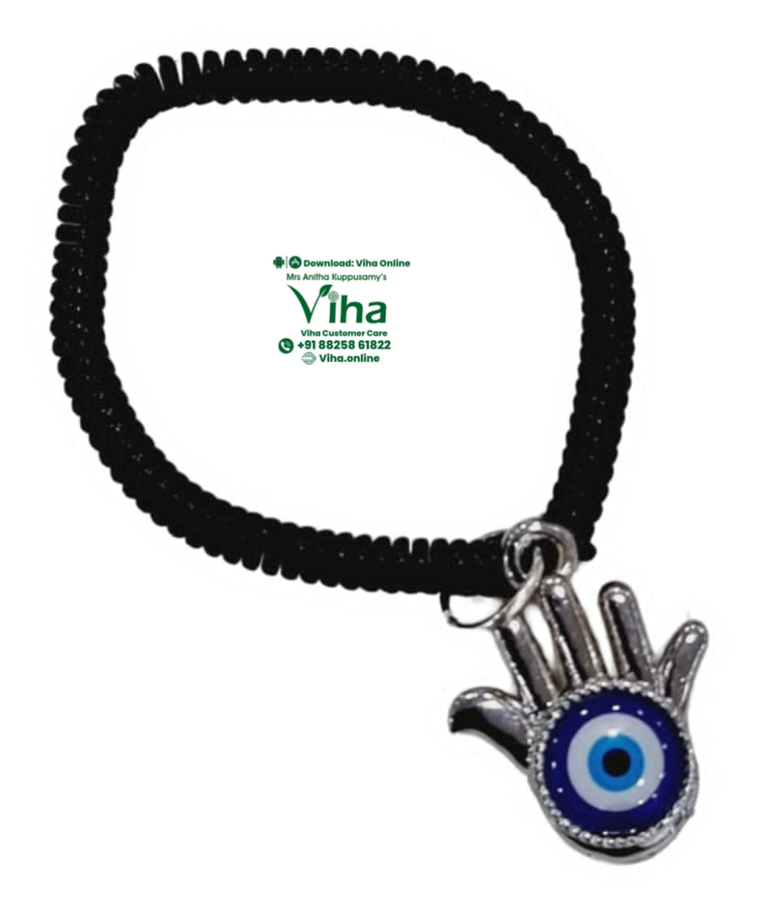 Hansa Hand Evil Eye Anklet