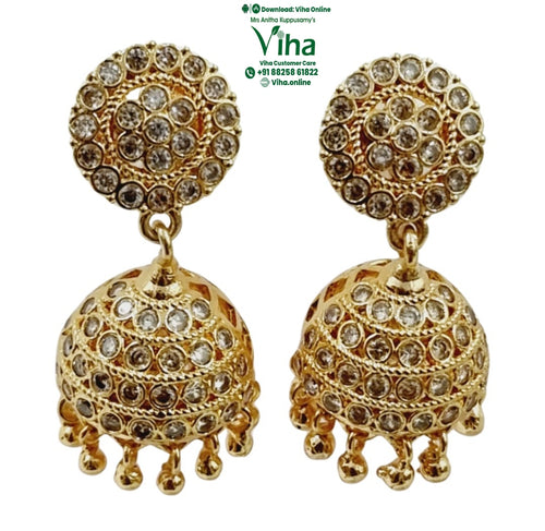 Impon Stone Jhumka