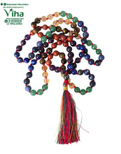 7 Chakra Stone Mala - 108+1 Beads