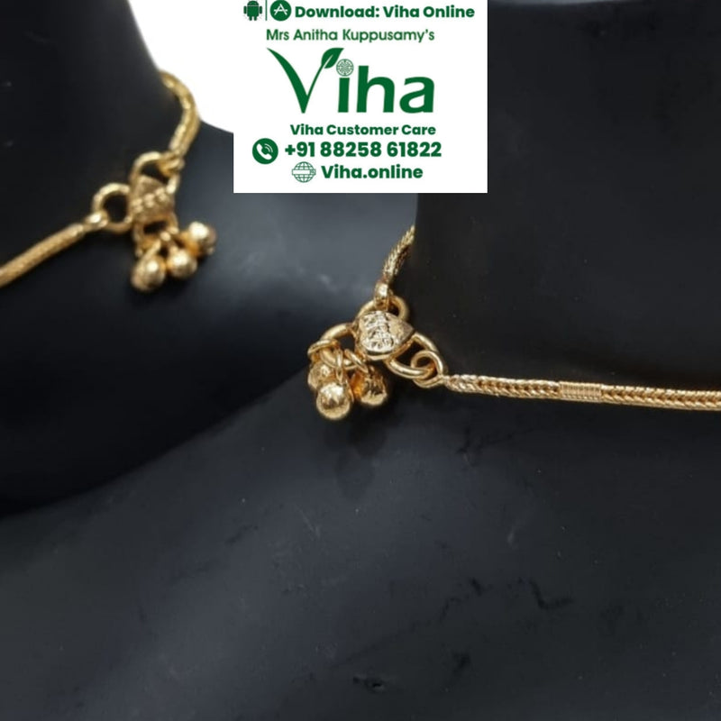 Impon Anklets with small dangling bells