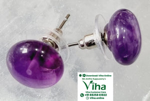 Amethyst Studs