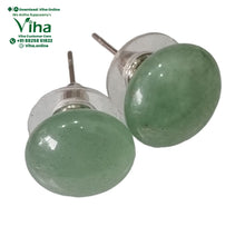 Green Aventurine Studs