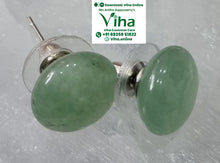 Green Aventurine Studs