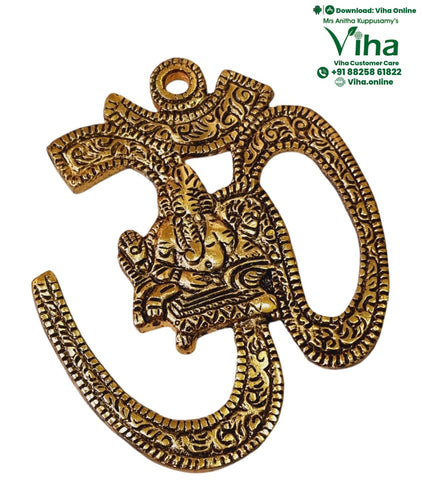 Om Ganesha Wall Hanger