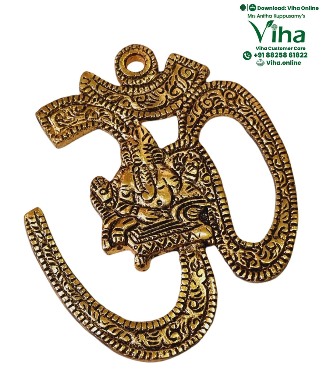 Om Ganesha Wall Hanger