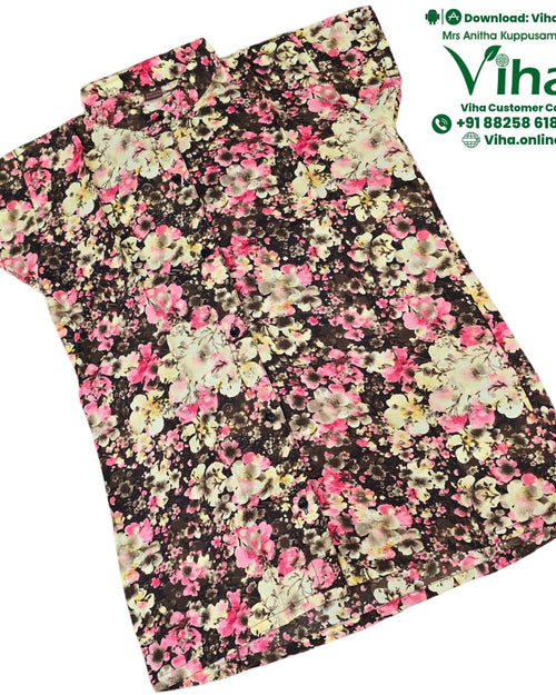 Women Shirt, multicoloured, floral pattern