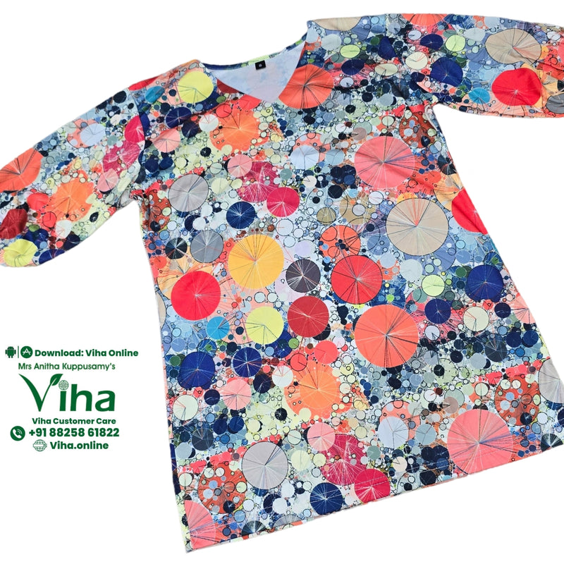 Women Shirt, multicoloured, v-neck