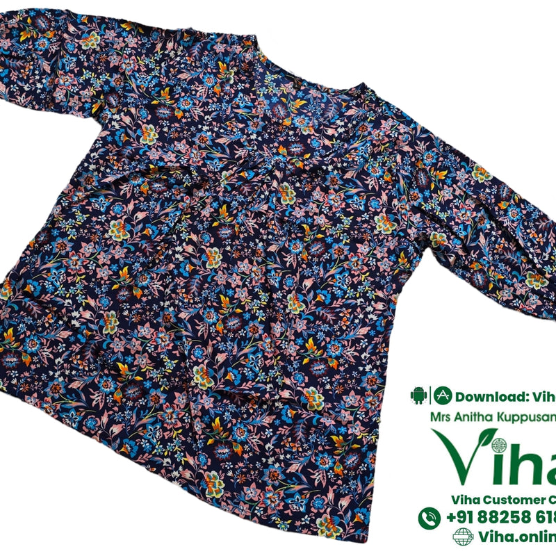 Women Shirt with long sleeves and ruffled cuffs