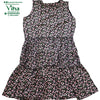 Women Shirt / Peplum Top with all-over floral print