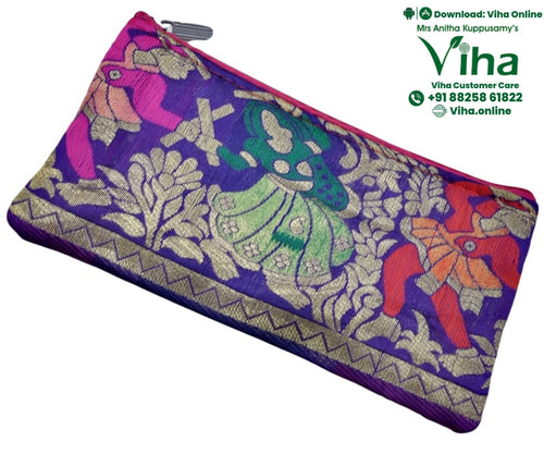 Rajasthani Cotton Silk Purse for Women