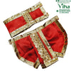 Ganesha | Krishna Dhoti Set - 3" Inches laid out together
