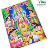 Sathyanarayana Photo with a green plantain canopy