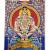 Swamy Ayyappan Photo - Big with a background of flowers