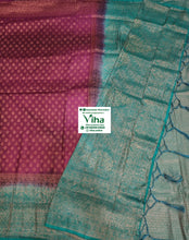 Soft Silk Saree With Blouse & With Stone Work