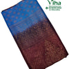 Soft Silk Saree With Blouse & With Stone Work