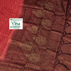 Soft Silk Saree With Blouse & With Stone Work