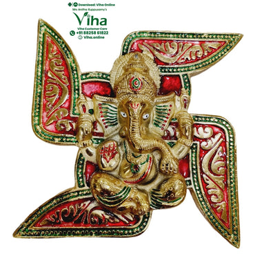 Swastik Ganesha Wall Hanging