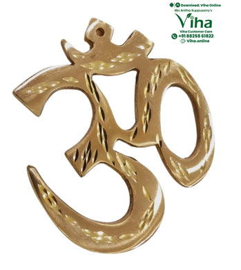 OM Vastu Wall Hanger - Brass