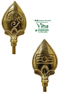 Murugan Vel 8" Inches - Brass