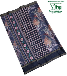 Fancy Cotton Silk Saree with Blouse