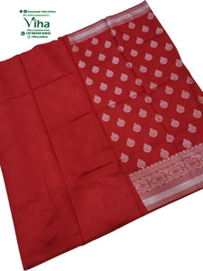 Soft Silk Saree with Blouse & with Grand Pallu