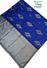 Soft Silk Saree with Blouse & with Grand Pallu