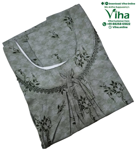 Cotton Nighty Free Size