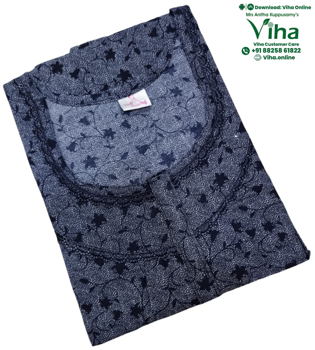 Premium Cotton Nighty Free Size Viha Online