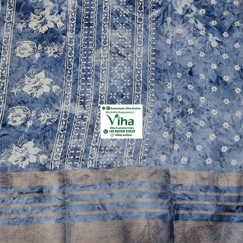 Cotton Silk Saree With Blouse