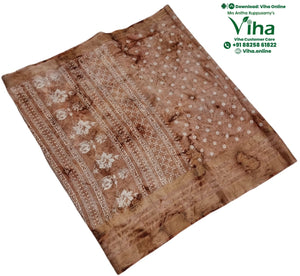 Cotton Silk Saree With Blouse