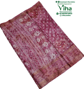 Cotton Silk Saree With Blouse