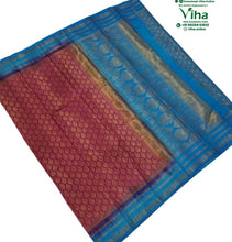 Soft Silk Saree with Blouse & with Grand Pallu