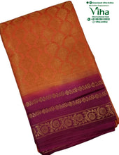 Soft Silk Saree with Blouse & with Grand Pallu