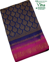 Soft Silk Saree with Blouse & with Grand Pallu