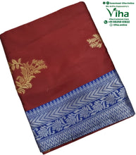 Cotton Silk Saree With Blouse & With Pallu