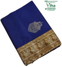 Cotton Silk Saree With Blouse & With Pallu