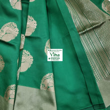 Cotton Silk Saree With Blouse & With Pallu