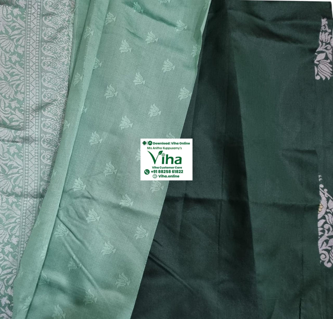 Cotton Silk Saree with Blouse