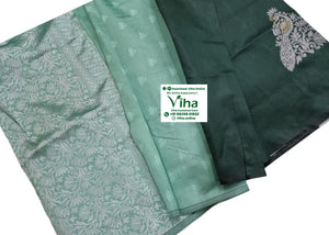 Cotton Silk Saree with Blouse